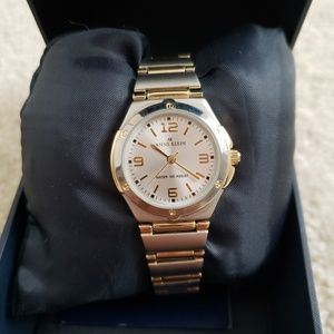 Silver & Gold Tone Anne Klein Watch